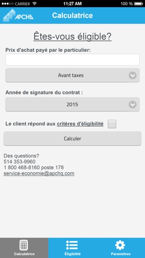 Calculatrice de taxes et remboursements pour une habitation (圖1)-速報App