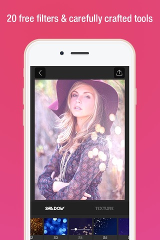 Photo Effect—Add filter Lighting and texture on your pic screenshot 3