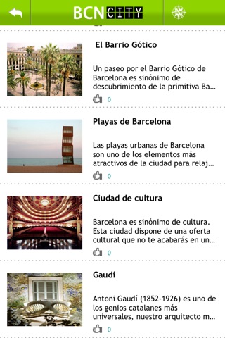 Barcelona City App screenshot 2
