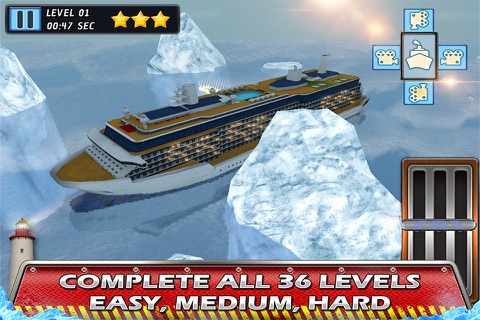 Titanic Iceberg Escape Historical Ship Parking 3D Drive Game screenshot 3