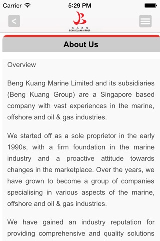 Beng Kuang Marine Investor Relations screenshot 4