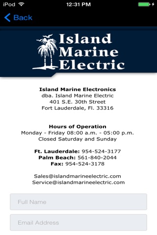 Island Marine Electric screenshot 3