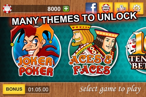 Video Poker Double Bonus screenshot 2