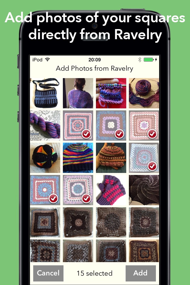 Blankie - Patchwork Blanket Designer with Ravelry Integration screenshot 3