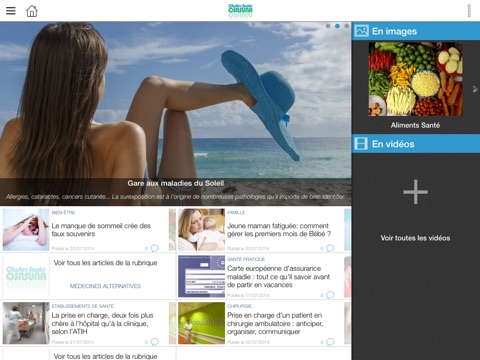 Osasuna Mag HD : L'info santé au cœur de l'actualité sur iPad screenshot 2