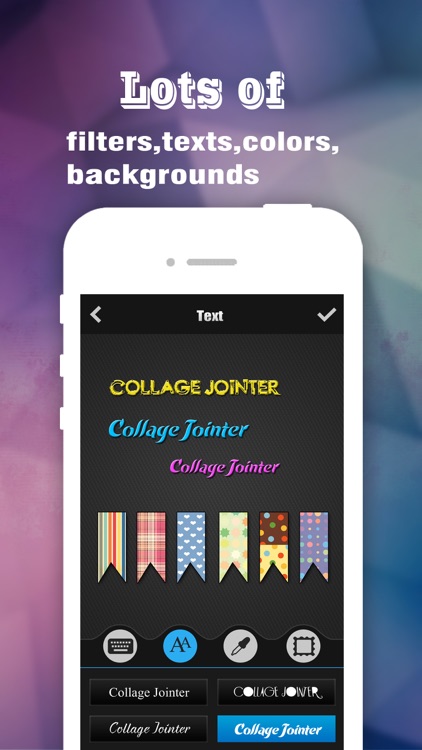 Collage Jointer Pro - Photo Editor to add art text, frame, border & sticker on pic