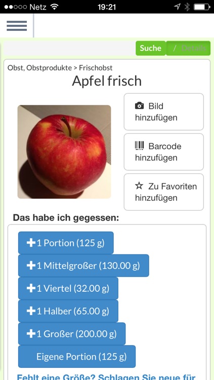 Foodplaner – Ihr Ernährungstagebuch und Kalorienzähler für unterwegs