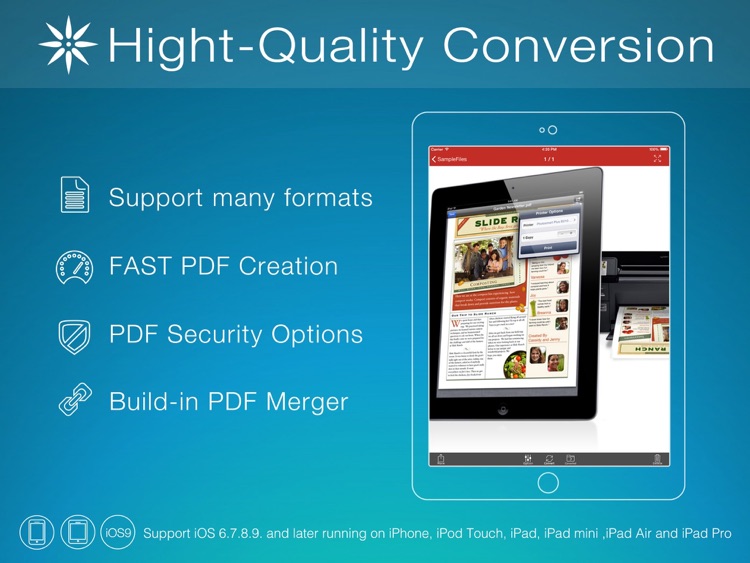 PDF Creator for iPad