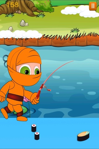 A Sushi Fishing Ninja Pro screenshot 3