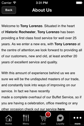 Tony Lorenzo screenshot 3