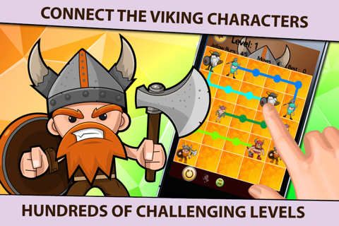 A Vikings Voyage Puzzl-e - Nordic Trolls Super-Card Connect Dots Game screenshot 3