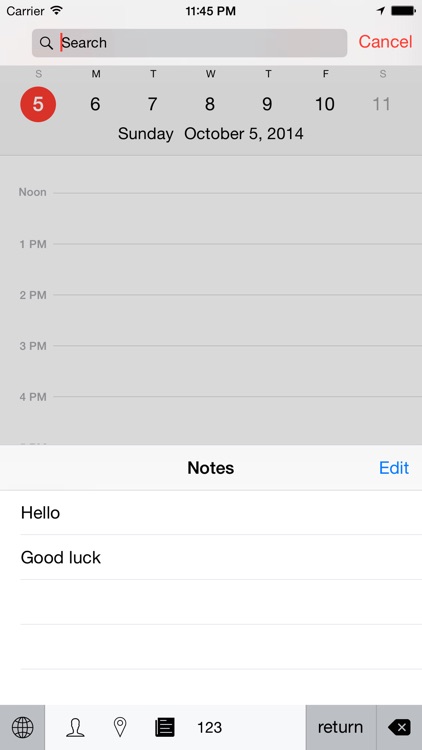 Contact Keyboard - Xboard