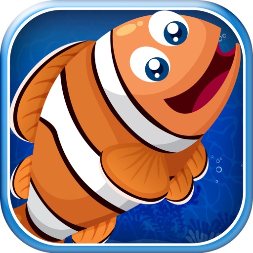 A Tiny Clown Fish Tap Game - Move to Save Free Icon