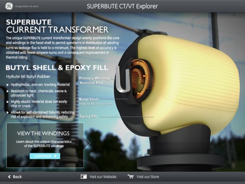 GE Superbute CT/VT Explorer screenshot 2