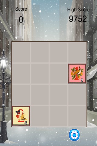 Twelve Days of Christmas - 2048 Holiday Style Puzzle Game Free screenshot 3