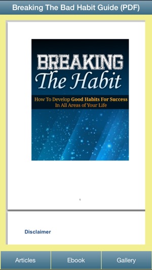 Breaking The Bad Habit Guide - How To Break Bad Habits, Chan(圖2)-速報App