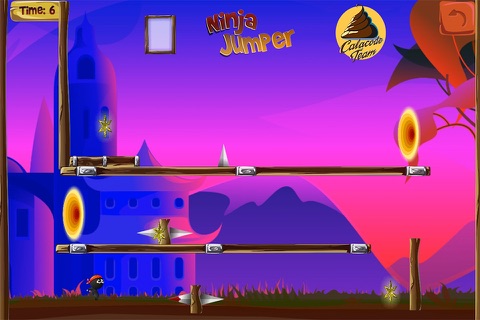 Ninja Jumper : 50 steps of Shaolin screenshot 3