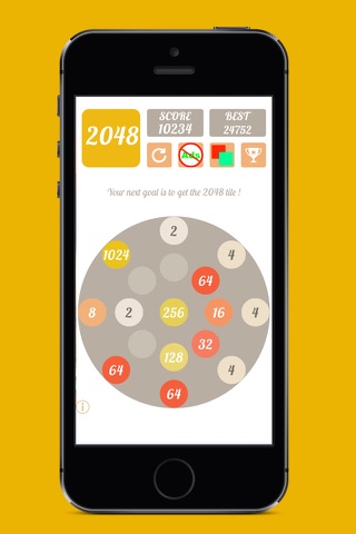 2048 puzzle games - Brain training with numbers for free screenshot 2