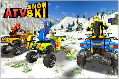 ATV Snow Ski Racing screenshot 2