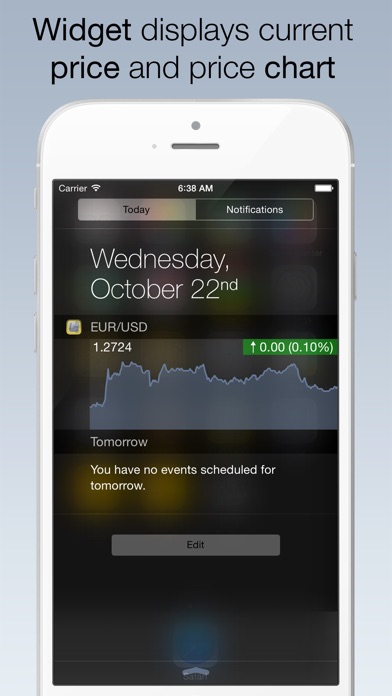 Live forex rate widget
