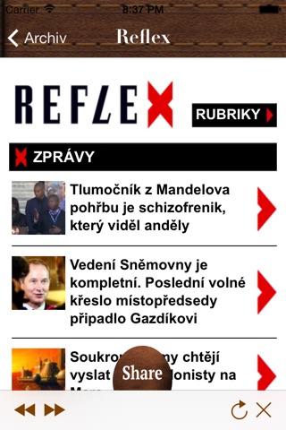 ZprávyHub screenshot 3