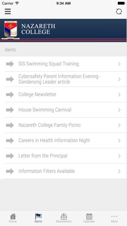 Nazareth College Noble Park North - Skoolbag screenshot-3