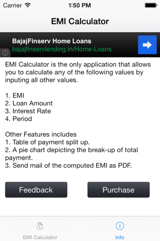 EMI Calculator 2014 Free screenshot 4