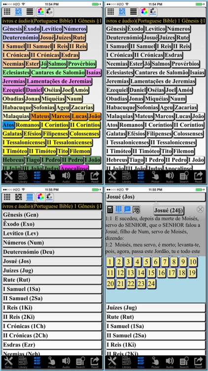 A Bíblia Sagrada (livros e áudio)(Portuguese Bible) screenshot-3
