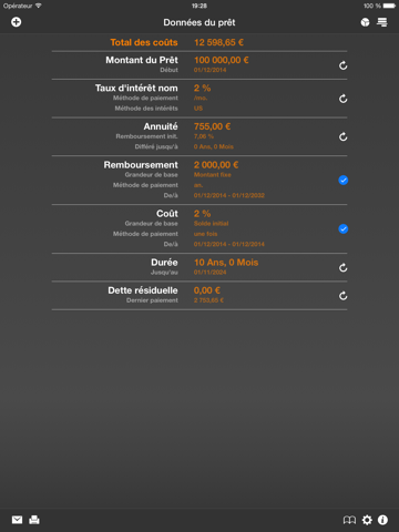 Screenshot #4 pour Un Calculateur MobilePrêt