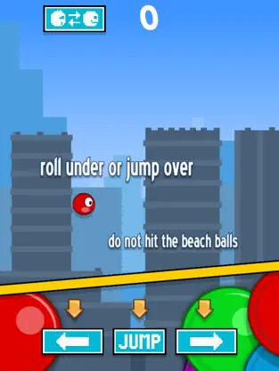 Beach Balls vs Red Ball FREE, game for IOS