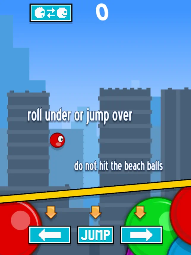 Beach Balls vs Red Ball FREE, game for IOS