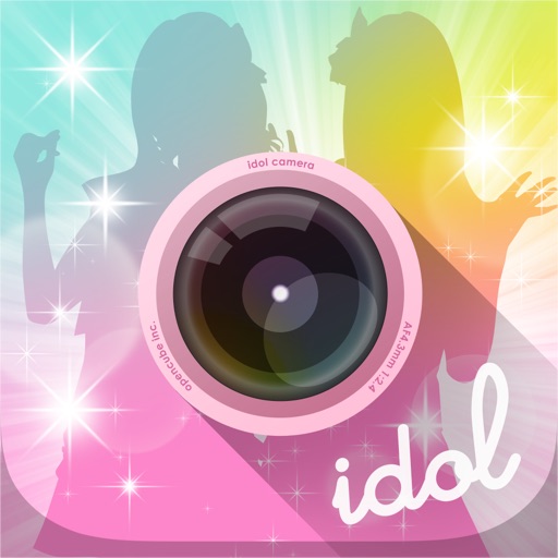 idol camera-free cute decoration,effect,akiba girls fashion iOS App