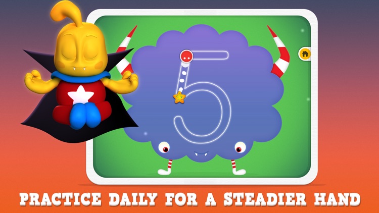 Monster Doodle - Number Tracing and Intro to Math FREE screenshot-3