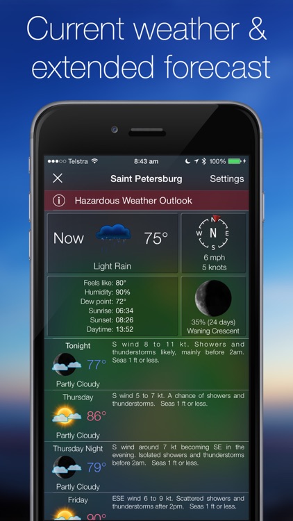 Weather Radar Map & NOAA Forecast Pro