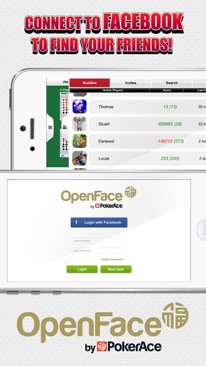 Open Face by PokerAce screenshot-4