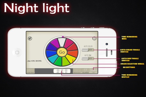 Night Light + : Ultimate Nightstand and Alarm Clock screenshot 3