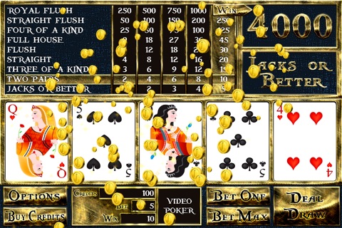 Video Poker­ screenshot 2