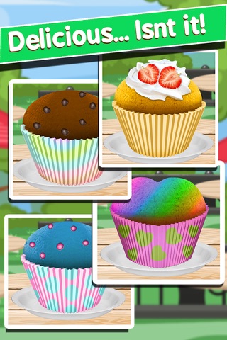 Awesome Souffle Cupcake Ice Cream Dessert Baker Maker - baking games for kids screenshot 2