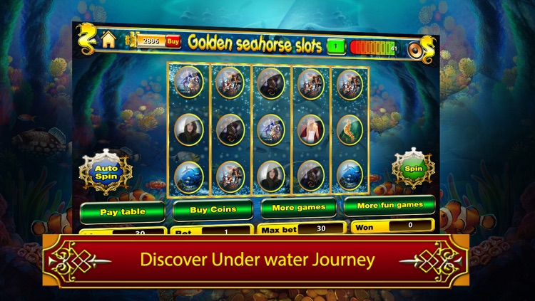 Golden seahorse progressive slotmachine: deep ocean adventure with plenty of treasure!