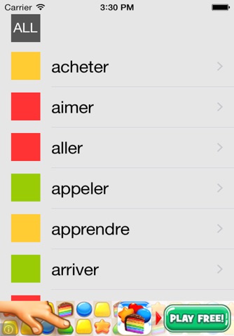 French Drills (V Conjugation) screenshot 4