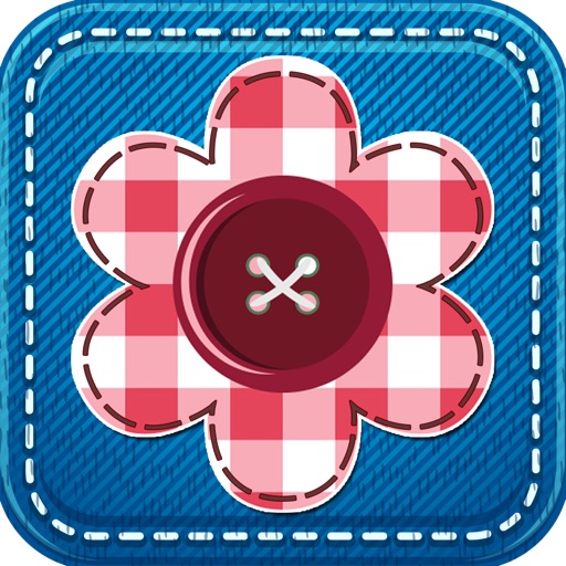 Flower Button Fever Free iOS App