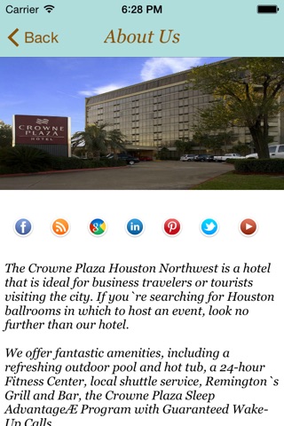 Crowne Plaza Northwest-Brookhollow screenshot 2