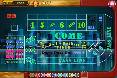 Awesome Social City Tower Vacation Craps Dice Games - Best Fun Story of Fortune & Luck-y Casino Free screenshot 4