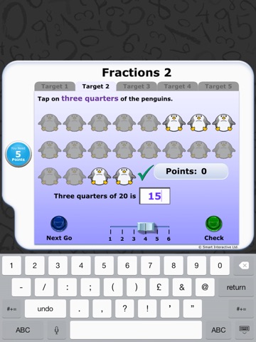Numeracy Warm Up - Fractions 2 screenshot 2