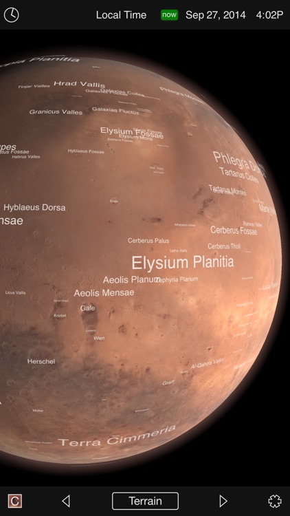 Mars Globe