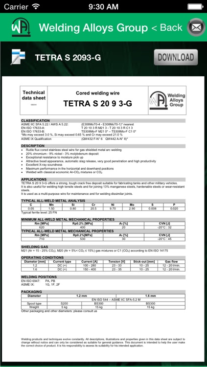 Welding Alloys Group screenshot-4