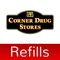 Corner Drug Store is an easy-to-use app that allows pharmacy customers to manage their entire family’s prescriptions, order refills, set medication reminders, and find pharmacy location information
