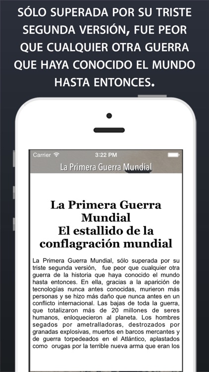 La Primera Guerra Mundial