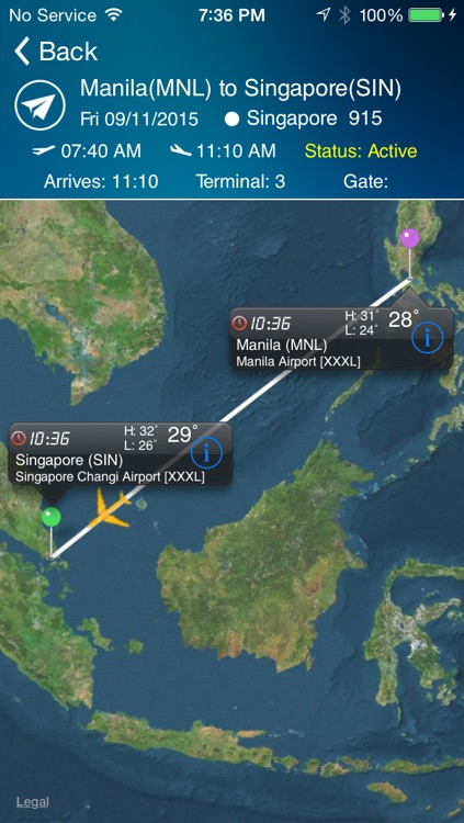 Singapore Changi Airport Pro (SIN) Flight Tracker Radar