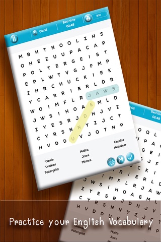 Best Word Search for English Learning - Practice Vocabulary in an Addictive Game FREE screenshot 3